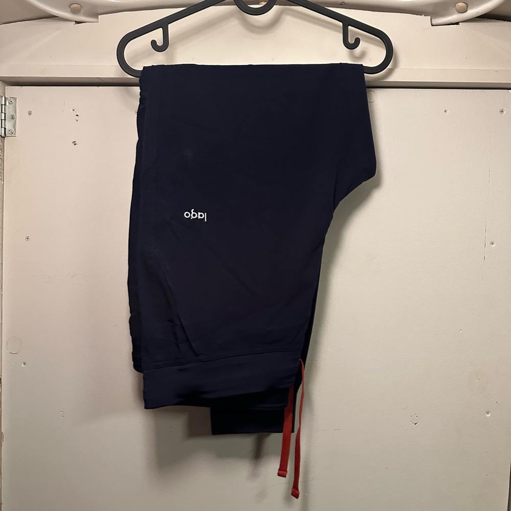 Lago XL Navy Jogger scrub pants